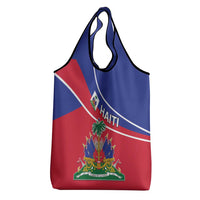 Haitian Flag Day 18 May Grocery Bag Jounen Drapo Ayisyen