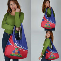 Haitian Flag Day 18 May Grocery Bag Jounen Drapo Ayisyen