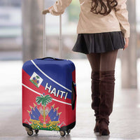 Haitian Flag Day 18 May Luggage Cover Jounen Drapo Ayisyen