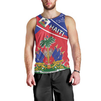 Haitian Flag Day 18 May Men Tank Top Jounen Drapo Ayisyen