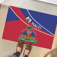 Haitian Flag Day 18 May Rubber Doormat Jounen Drapo Ayisyen