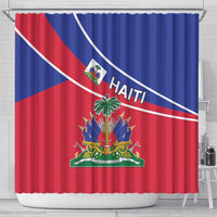 Haitian Flag Day 18 May Shower Curtain Jounen Drapo Ayisyen