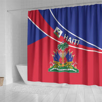 Haitian Flag Day 18 May Shower Curtain Jounen Drapo Ayisyen