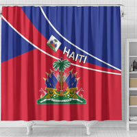 Haitian Flag Day 18 May Shower Curtain Jounen Drapo Ayisyen