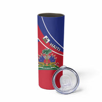 Haitian Flag Day 18 May Skinny Tumbler Jounen Drapo Ayisyen