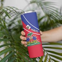 Haitian Flag Day 18 May Skinny Tumbler Jounen Drapo Ayisyen