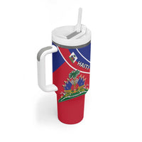 Haitian Flag Day 18 May Tumbler With Handle Jounen Drapo Ayisyen