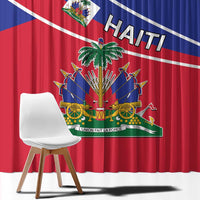 Haitian Flag Day 18 May Window Curtain Jounen Drapo Ayisyen
