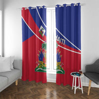 Haitian Flag Day 18 May Window Curtain Jounen Drapo Ayisyen