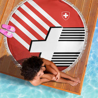 Switzerland Coat of Arms Beach Blanket Swiss Greek cross
