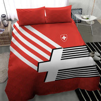 Switzerland Coat of Arms Bedding Set Swiss Greek cross