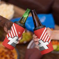 Switzerland Coat of Arms 4 in 1 Can Cooler Tumbler Swiss Greek cross