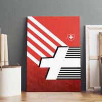 Switzerland Coat of Arms Canvas Wall Art Swiss Greek cross