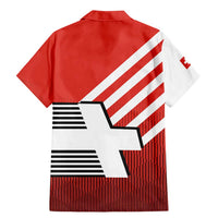 Switzerland Coat of Arms Family Matching Mermaid Dress and Hawaiian Shirt Swiss Greek cross