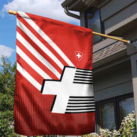 Switzerland Coat of Arms Garden Flag Swiss Greek cross