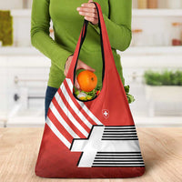 Switzerland Coat of Arms Grocery Bag Swiss Greek cross