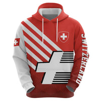 Switzerland Coat of Arms Hoodie Swiss Greek cross