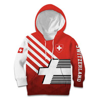Switzerland Coat of Arms Kid Hoodie Swiss Greek cross