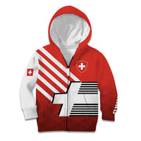 Switzerland Coat of Arms Kid Hoodie Swiss Greek cross