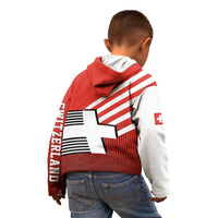 Switzerland Coat of Arms Kid Hoodie Swiss Greek cross