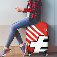 Switzerland Coat of Arms Luggage Cover Swiss Greek cross