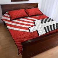 Switzerland Coat of Arms Quilt Bed Set Swiss Greek cross