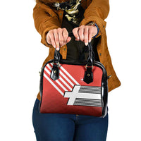 Switzerland Coat of Arms Shoulder Handbag Swiss Greek cross