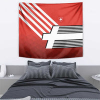 Switzerland Coat of Arms Tapestry Swiss Greek cross