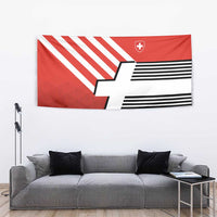 Switzerland Coat of Arms Tapestry Swiss Greek cross