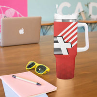 Switzerland Coat of Arms Tumbler With Handle Swiss Greek cross