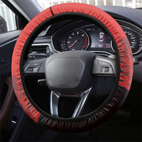 Switzerland Football Steering Wheel Cover Swiss Alps