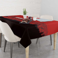 Custom Switzerland Football Tablecloth Swiss Alps