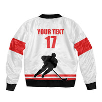 Custom Switzerland Ice Hockey Bomber Jacket Come on La Nati