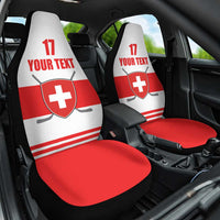 Custom Switzerland Ice Hockey Car Seat Cover Come on La Nati