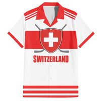 Custom Switzerland Ice Hockey Hawaiian Shirt Come on La Nati