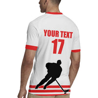 Custom Switzerland Ice Hockey Rugby Jersey Come on La Nati