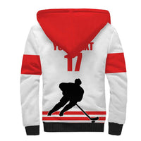 Custom Switzerland Ice Hockey Sherpa Hoodie Come on La Nati
