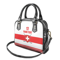 Custom Switzerland Ice Hockey Shoulder Handbag Come on La Nati