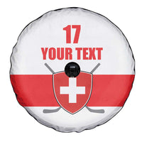 Custom Switzerland Ice Hockey Spare Tire Cover Come on La Nati