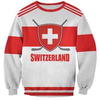 Custom Switzerland Ice Hockey Sweatshirt Come on La Nati
