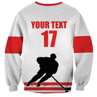 Custom Switzerland Ice Hockey Sweatshirt Come on La Nati