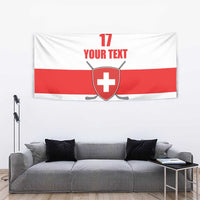 Custom Switzerland Ice Hockey Tapestry Come on La Nati