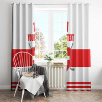 Custom Switzerland Ice Hockey Window Curtain Come on La Nati