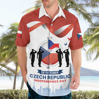 Czech Republic Independence day Hawaiian Shirt Den Vzniku Samostatneho Ceskoslovenskeho Statu