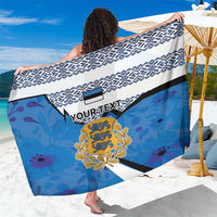 Estonia Coat of arms Personalized Sarong Eesti riigivapp