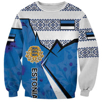 Estonia Coat of arms Personalized Sweatshirt Eesti riigivapp
