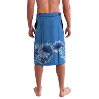 Estonia Grey Wolf and Cornflower Lavalava Estonia Flag