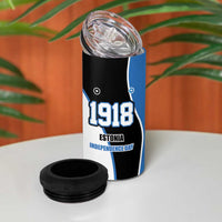 Estonia Independence day 4 in 1 Can Cooler Tumbler Eesti Vabariigi aastapaev