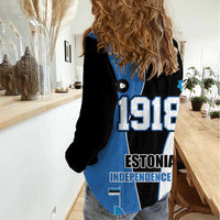 Estonia Independence day Women Casual Shirt Eesti Vabariigi Aastapaev