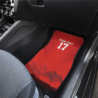 Custom Switzerland Football Car Mats Hopp Schwiiz!
